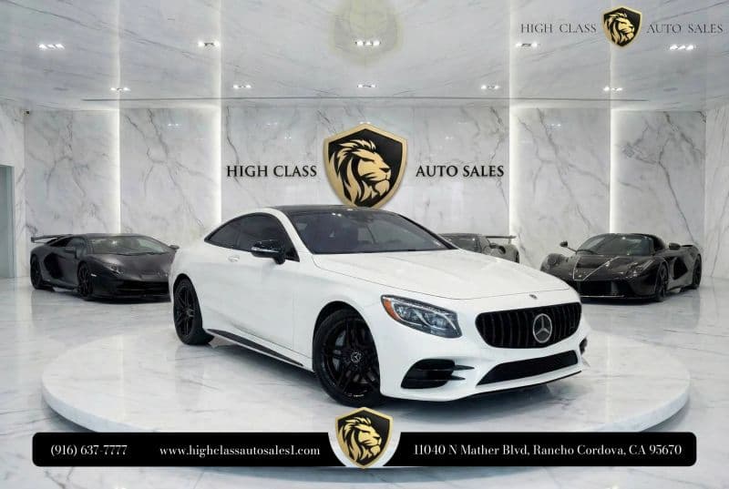 2019 Mercedes-Benz S-Class S 560 4MATIC Coupe 2D