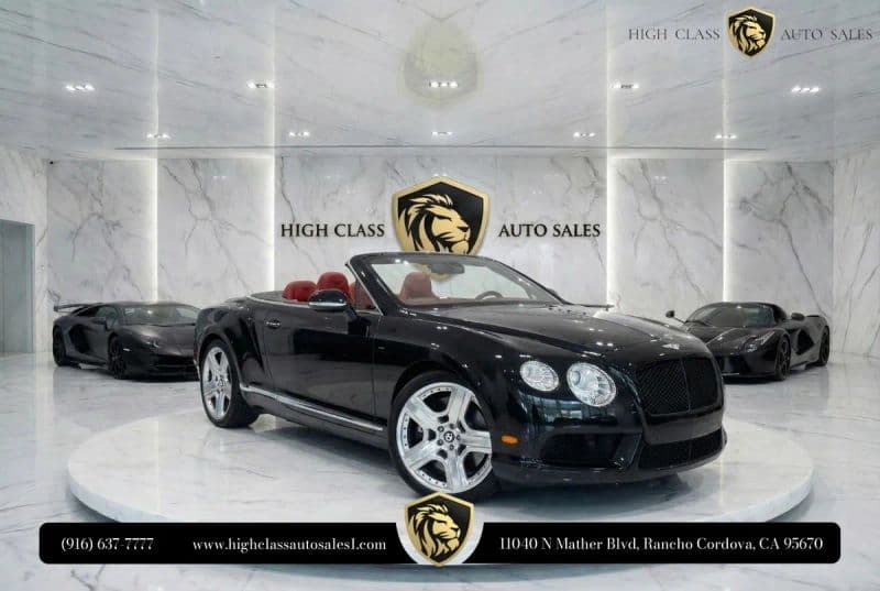 2012 Bentley Continental GTC Convertible 2D
