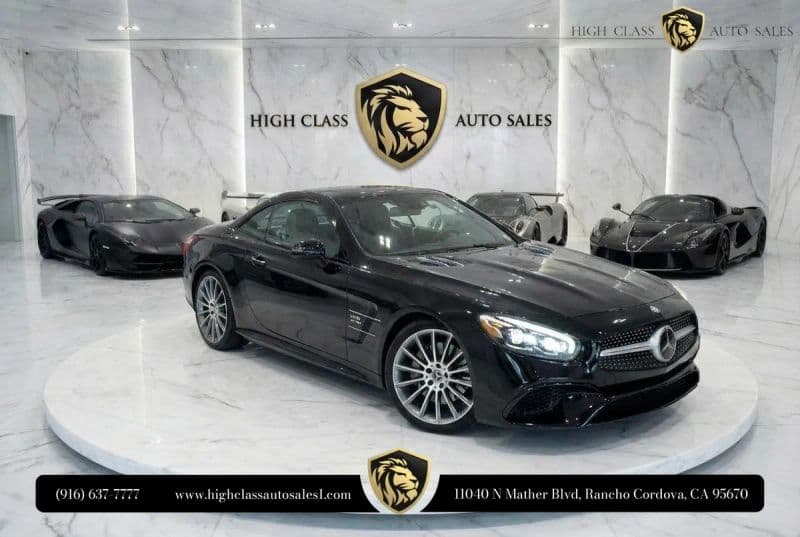 2018 Mercedes-Benz SL SL 550 Roadster 2D