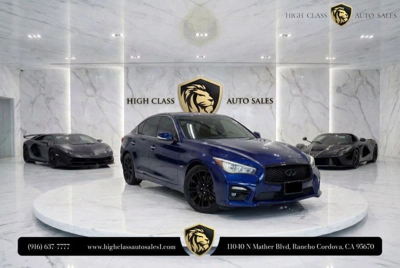 2017 INFINITI Q50 Red Sport 400 Sedan 4D