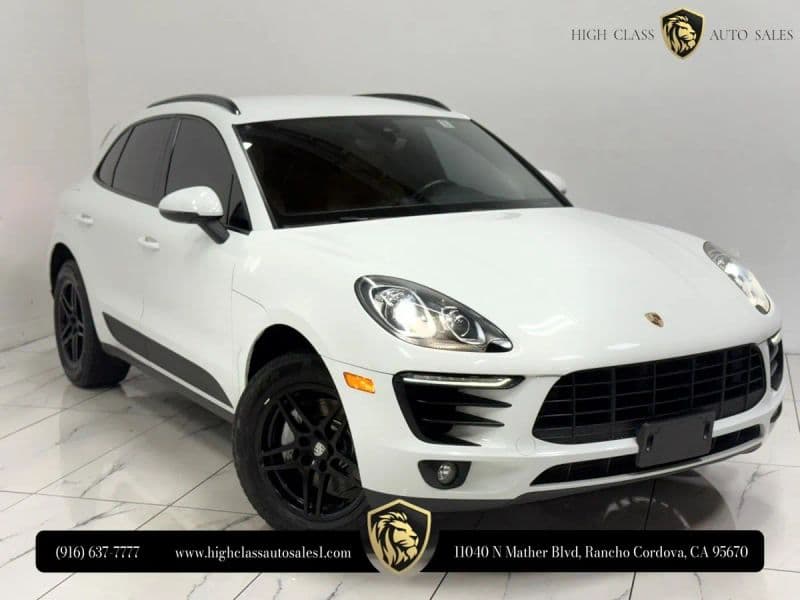 2017 Porsche Macan Sport Utility 4D