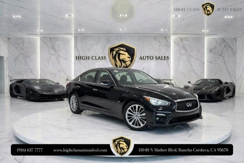 2018 INFINITI Q50 3.0t LUXE Sedan 4D