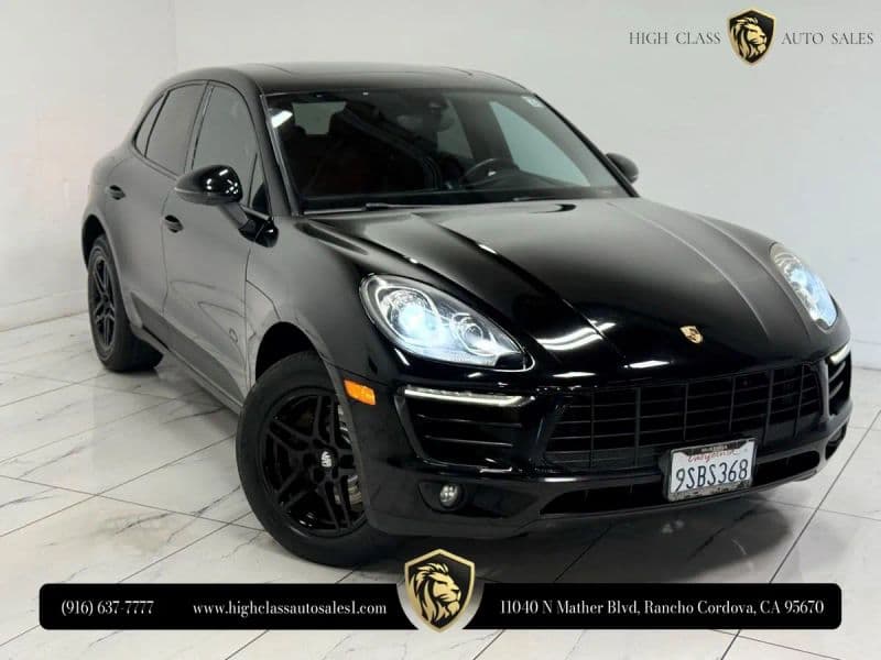 2018 Porsche Macan Sport Utility 4D
