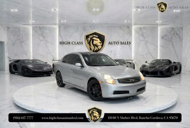 2006 INFINITI G G35x Sedan 4D