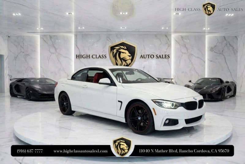 2019 BMW 4 Series 430i Convertible 2D