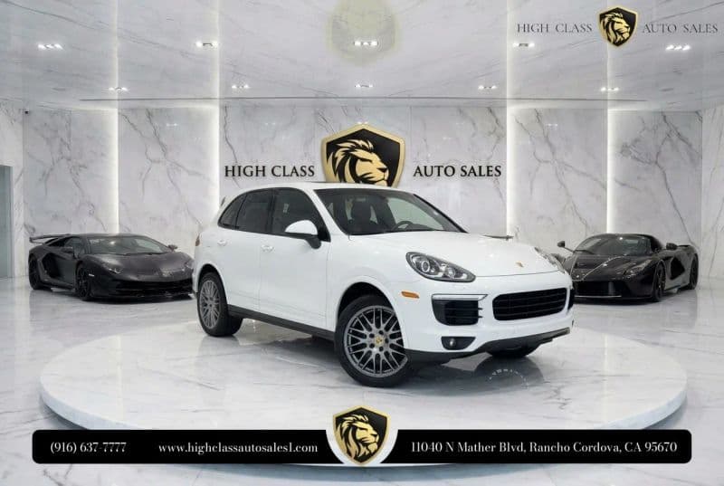 2017 Porsche Cayenne Platinum Edition Sport Utility 4D