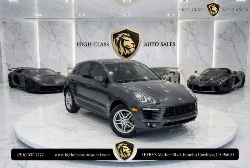 2017 Porsche Macan Sport Utility 4D