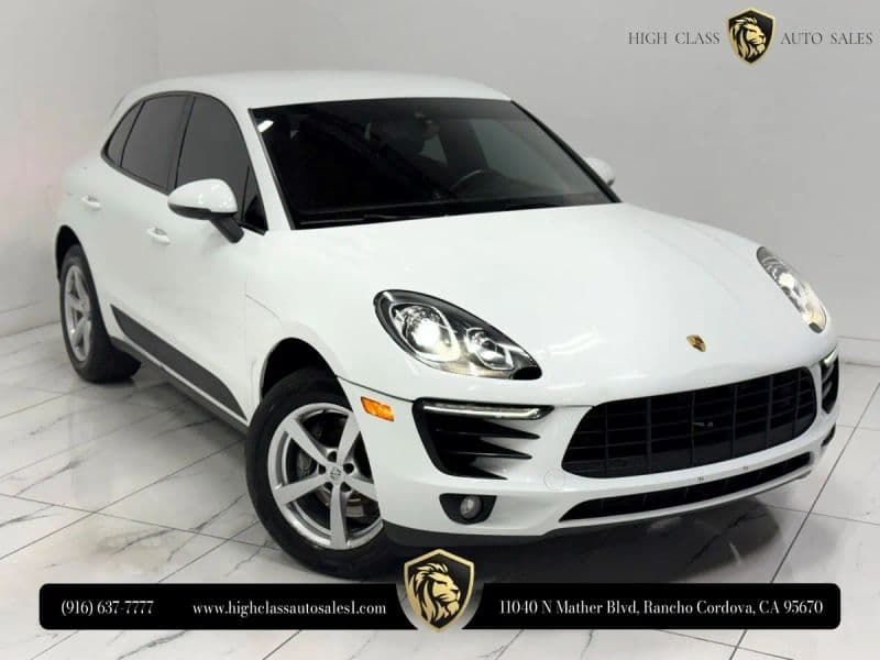 2018 Porsche Macan Sport Utility 4D