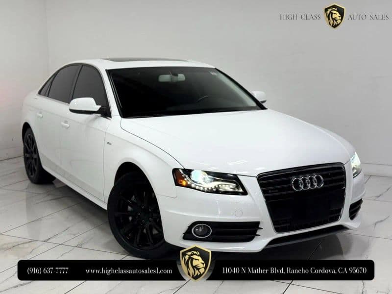 2012 Audi A4 2.0T Quattro Premium Sedan 4D