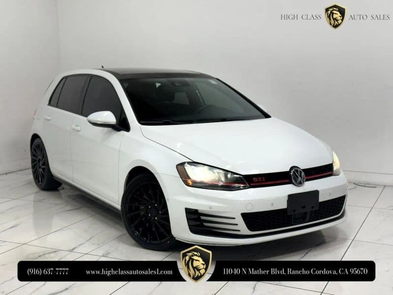 2016 Volkswagen Golf GTI SE Hatchback Sedan 4D