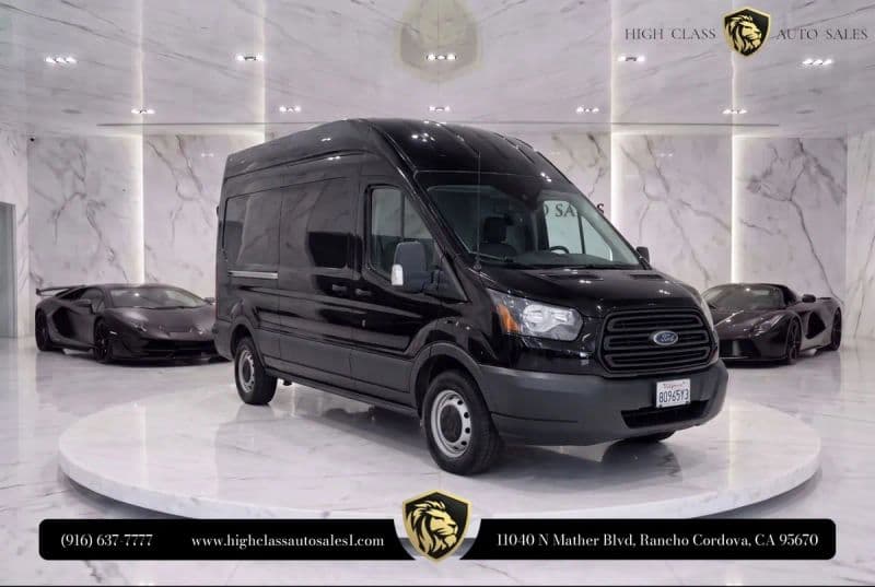 2018 Ford Transit 250 Van Extended Length High Roof w/Sliding Side Door w/LWB Van 3D