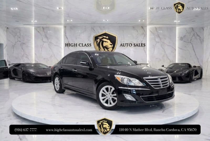 2012 Hyundai Genesis 3.8 Sedan 4D