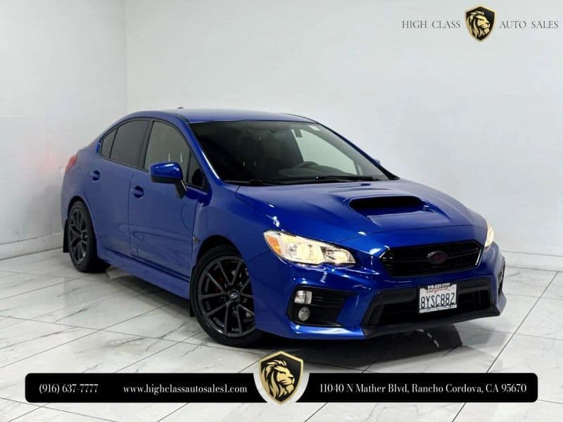 2018 Subaru WRX Premium Sedan 4D