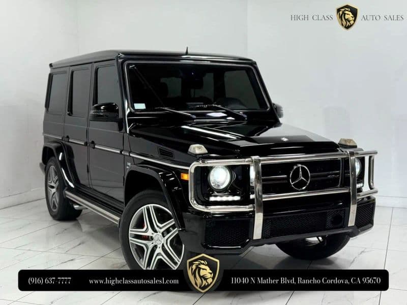 2016 Mercedes-Benz G-Class G 63 AMG Sport Utility 4D