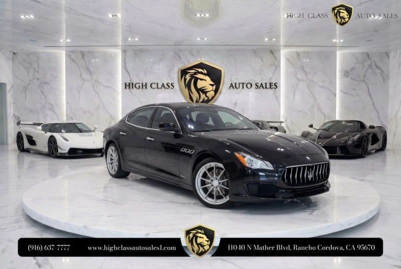 2018 Maserati Quattroporte S Q4 GranLusso Sedan 4D