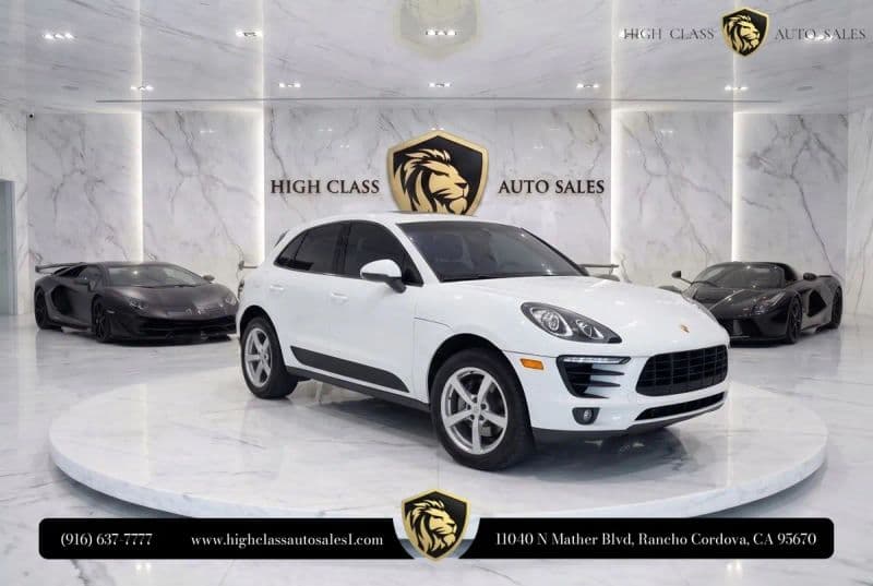 2018 Porsche Macan Sport Utility 4D