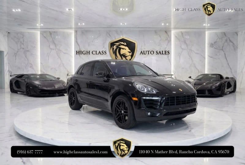 2018 Porsche Macan Sport Utility 4D